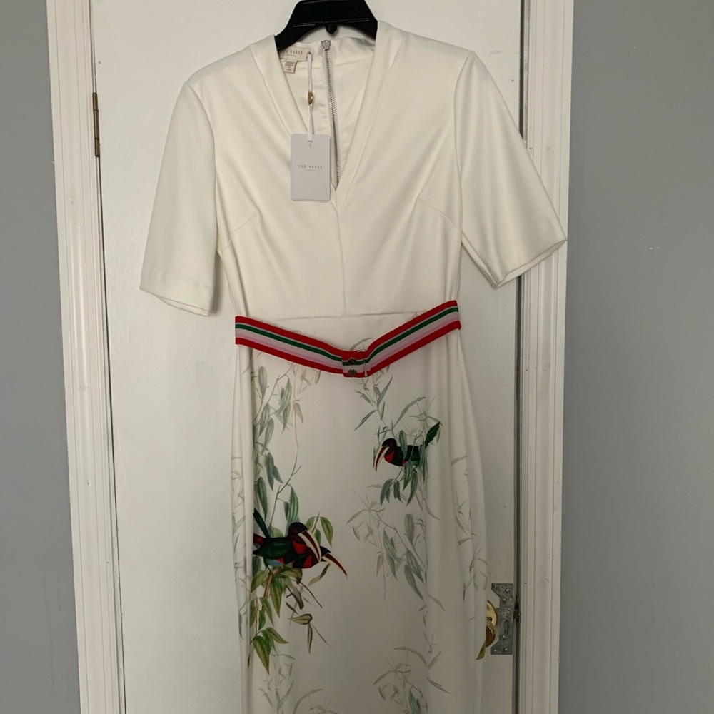 NWT! Gorgeous one of a kind dress! TED BAKER .